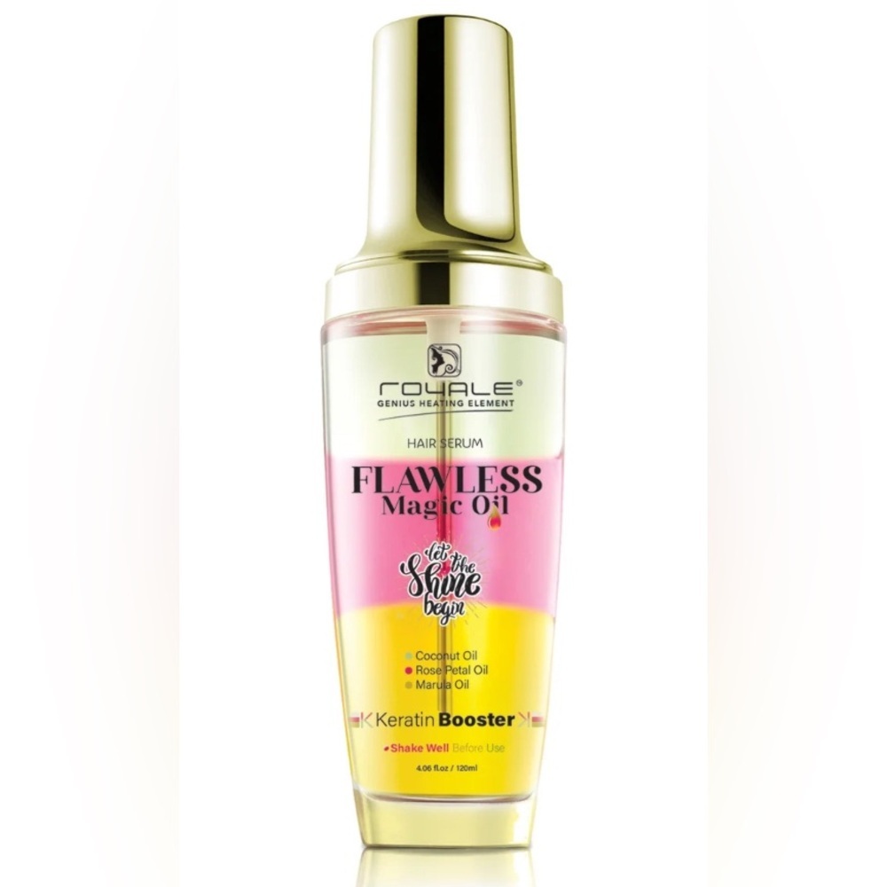Flawless Magic Oil Hair Serum - Pink and Yellow